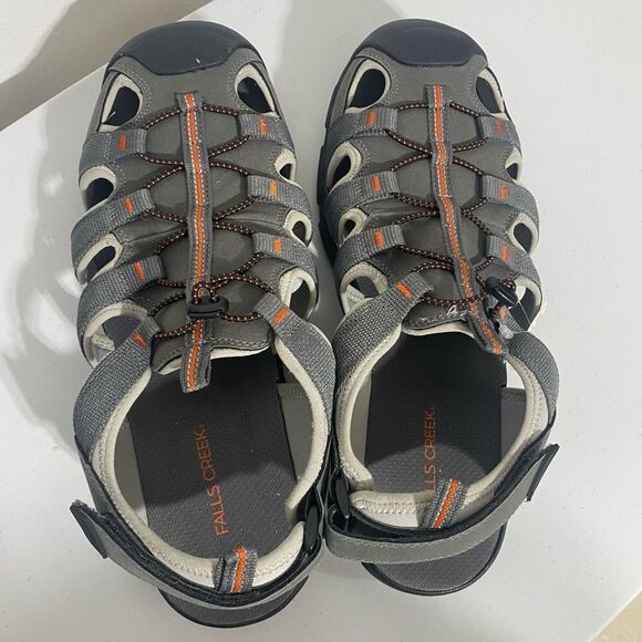 Falls Creek Sportsman Grey Sport Sandal Size 13 M main image 7